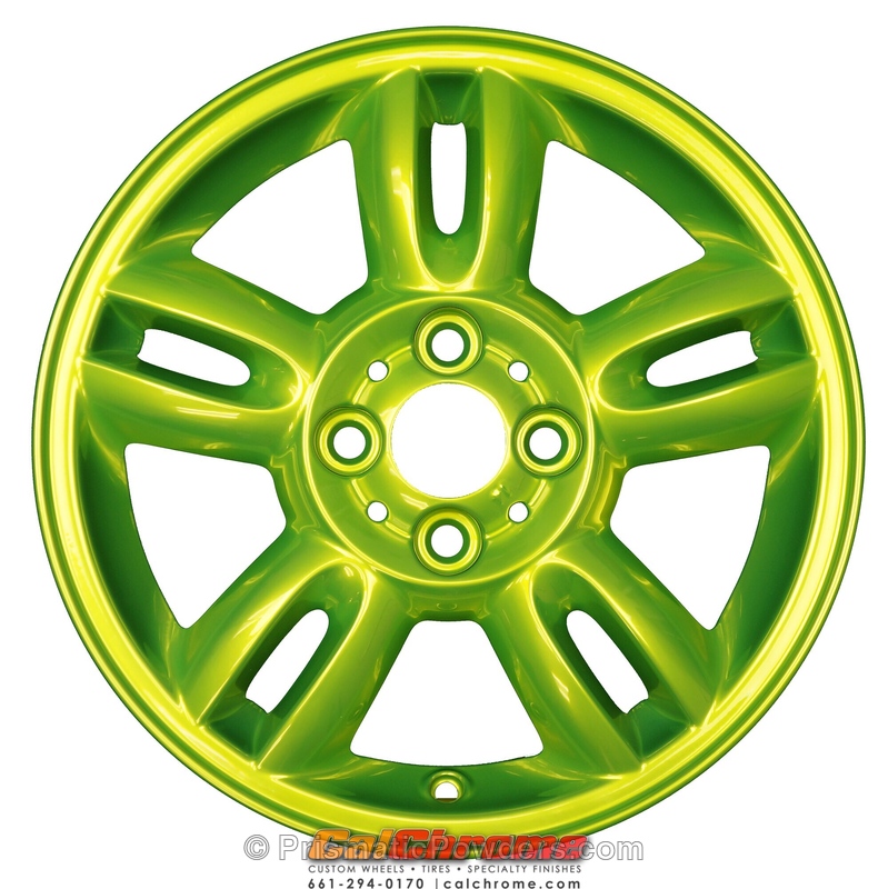 Shocker Yellow over Super Chrome | Gallery Project | Prismatic Powders