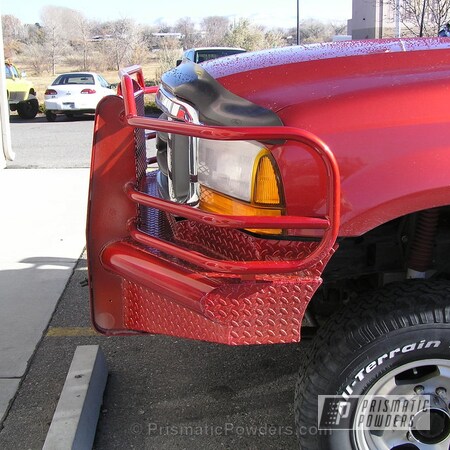 Powder Coating: Illusion Copper PMS-4622,Automotive,Clear Vision PPS-2974,Truck Bumper