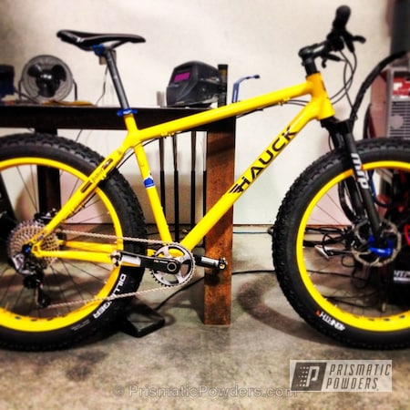 Powder Coating: Bicycles,Racey Yellow PSS-0764