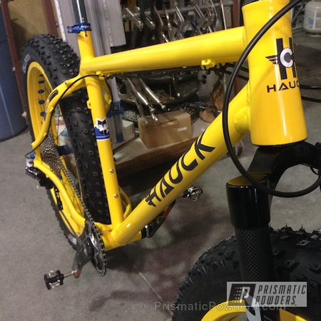 Powder Coating: Bicycles,Racey Yellow PSS-0764