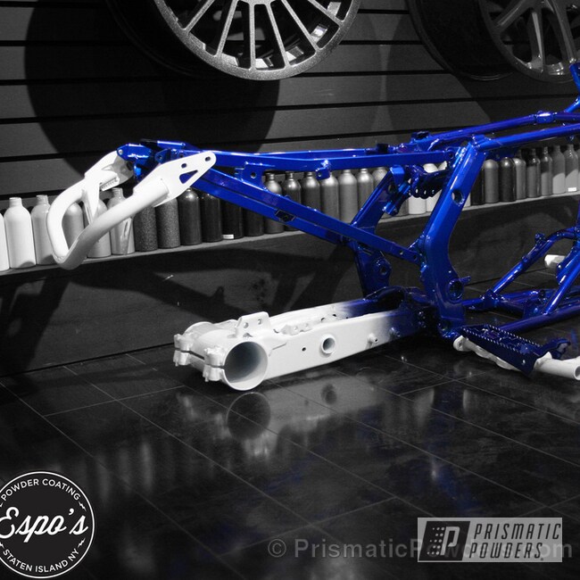 Peeka Blue Over Super Chrome With Polar White Gallery Project