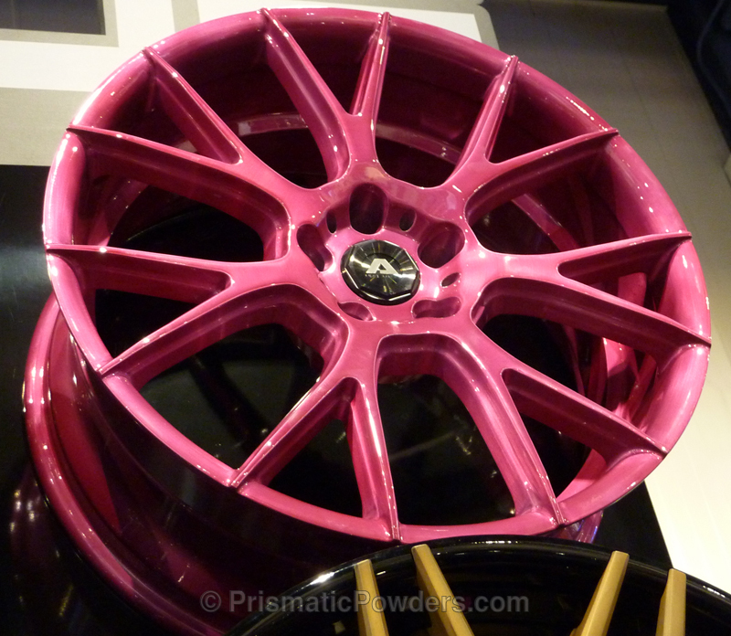 Candy Raspberry Powder Coat Cran-raspberry | Gallery Project | Prismatic Powders