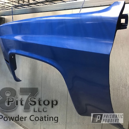 Powder Coating: Clear Top Coat,Auto Body Panel,Two Stage Application,Clear Vision PPS-2974,Automotive,84 Chevy