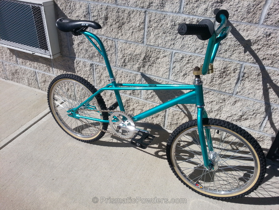 Super Chrome With Jamaican Teal Top Coat Gallery Project Prismatic