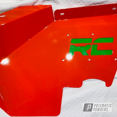 Powder Coating: Sweet Pea Green PSS-1070,ORANGE BLOSSOM USS-1630,Rough Country,Jeep,Wrangler,Jeep Parts,Automotive