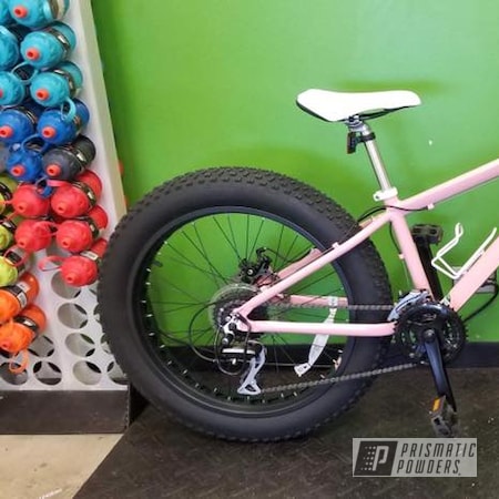 Powder Coating: Bicycles,Pretty Pink PSS-4479,Bicycle Frame
