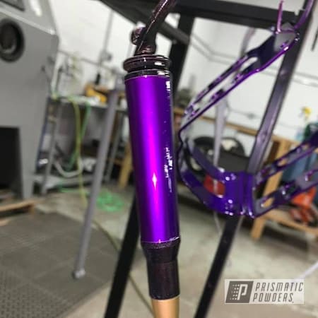 Powder Coating: Miscellaneous,Clear Vision PPS-2974,Illusion Purple PSB-4629,GLOSS BLACK USS-2603