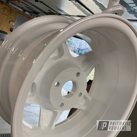 Powder Coating: Gloss White PSS-5690,Rims,Automotive,Wheels