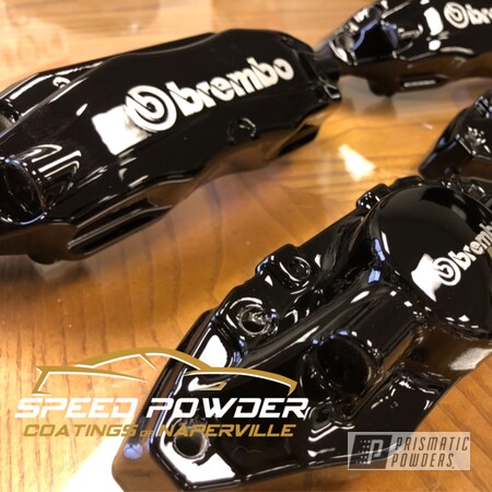 Powder Coating: Ink Black PSS-0106,Brembo,Clear Vision PPS-2974,Automotive,Brake Calipers