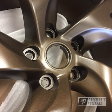 Powder Coated Bronze 19 Inch Aluminum Wheels