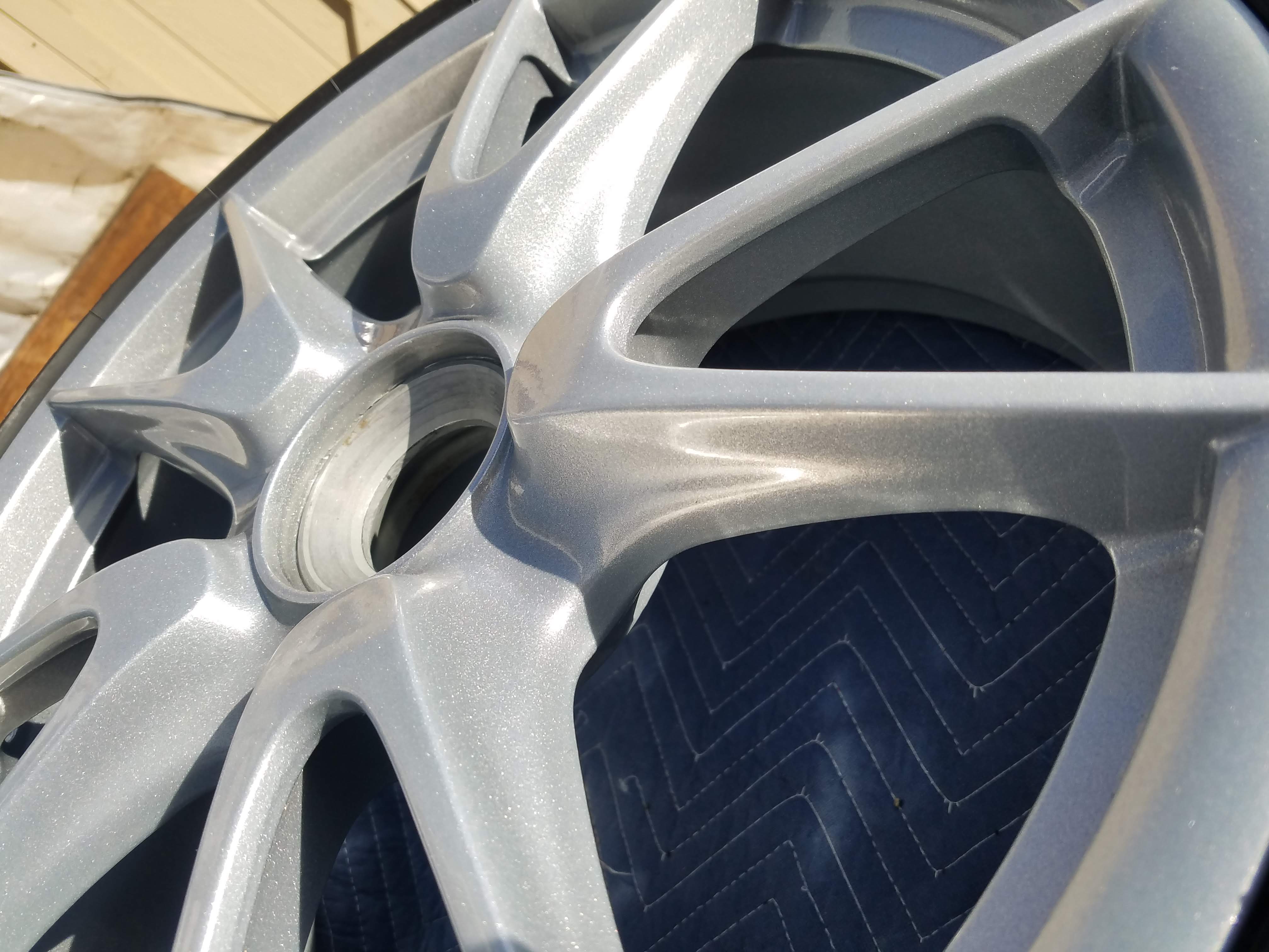 Rockin Rims in Clear Vision and Silver Oar | Prismatic Powders