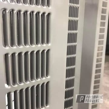 Powder Coated Grey Heater Grille