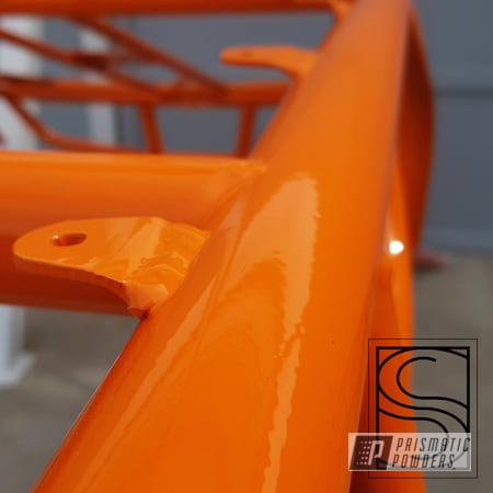 Powder Coating: Automotive,ATV,Polaris,RZR,Bright Orange PSS-0879