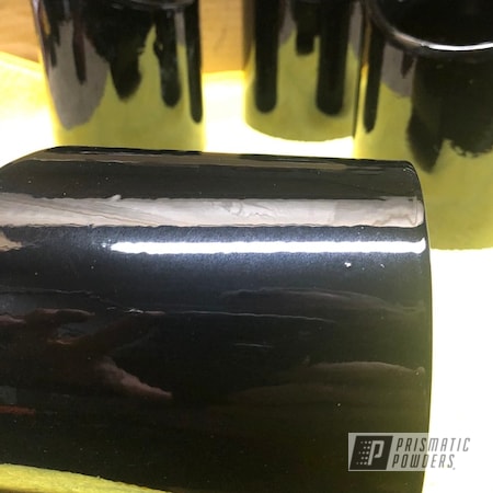 Powder Coating: Clear Vision PPS-2974,BMW,Automotive,GLOSS BLACK USS-2603,Exhaust Tips