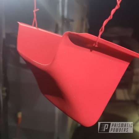 Powder Coating: Scooter,Astatic Red PSS-1738,Refinish,Automotive