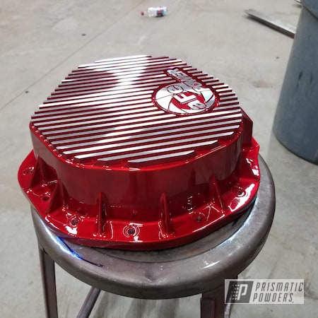 Powder Coating: LOLLYPOP RED UPS-1506,Toreador Red PMB-2753,diff cover,Differential Cover,AFE