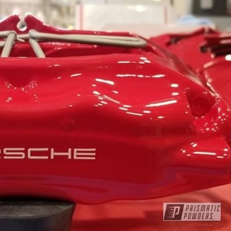 Powder Coating: Brembo,Clear Vision PPS-2974,Astatic Red PSS-1738,Porsche,Automotive,Brake Calipers