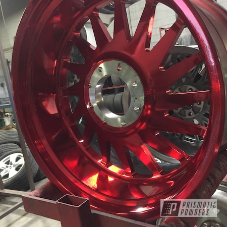 Powder Coating: Candy,LOLLYPOP RED UPS-1506,lollypopred,Automotive,Wheels