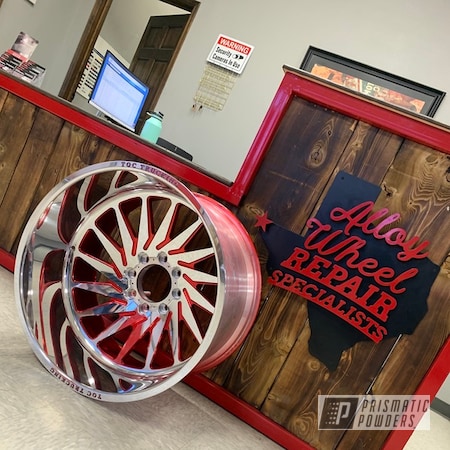 Powder Coating: Wheels,Automotive,LOLLYPOP RED UPS-1506,lollypopred,Candy