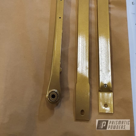 Powder Coating: Chassis Parts,Goldtastic PMB-6625,Clear Vision PPS-2974,Automotive