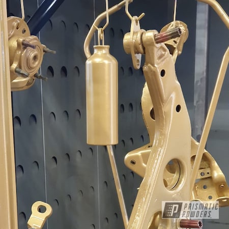 Powder Coating: Chassis Parts,Goldtastic PMB-6625,Clear Vision PPS-2974,Automotive