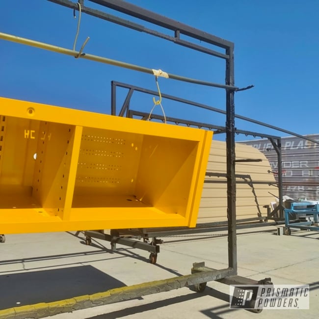 Powder Coated Yellow Tool Box In Pss-2550