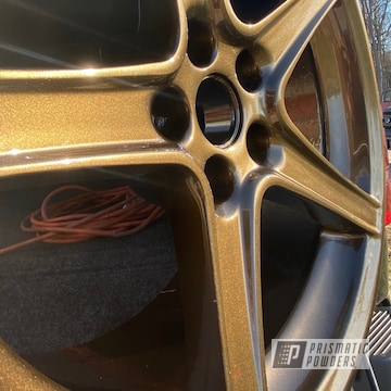 Powder Coated Bronze 18 Inch Ford Mustang Wheels