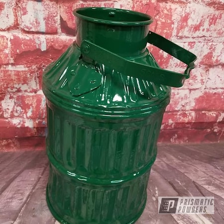 Powder Coating: RAL 6005 Moss Green,Vintage Oil Can,Miscellaneous,Vintage,Oil Can