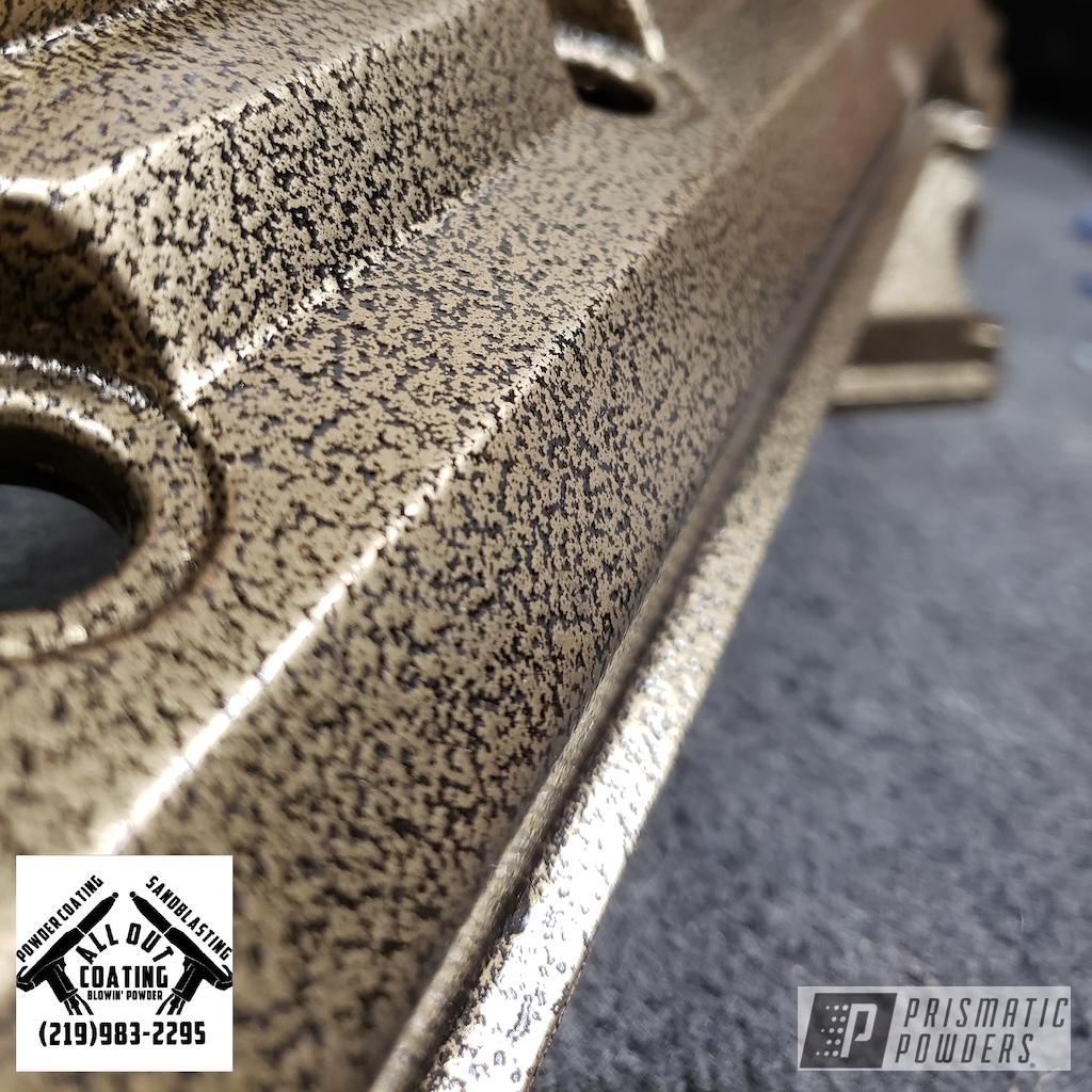 Bmw 540i Engine Valve Cover In Grecian Gold Vein