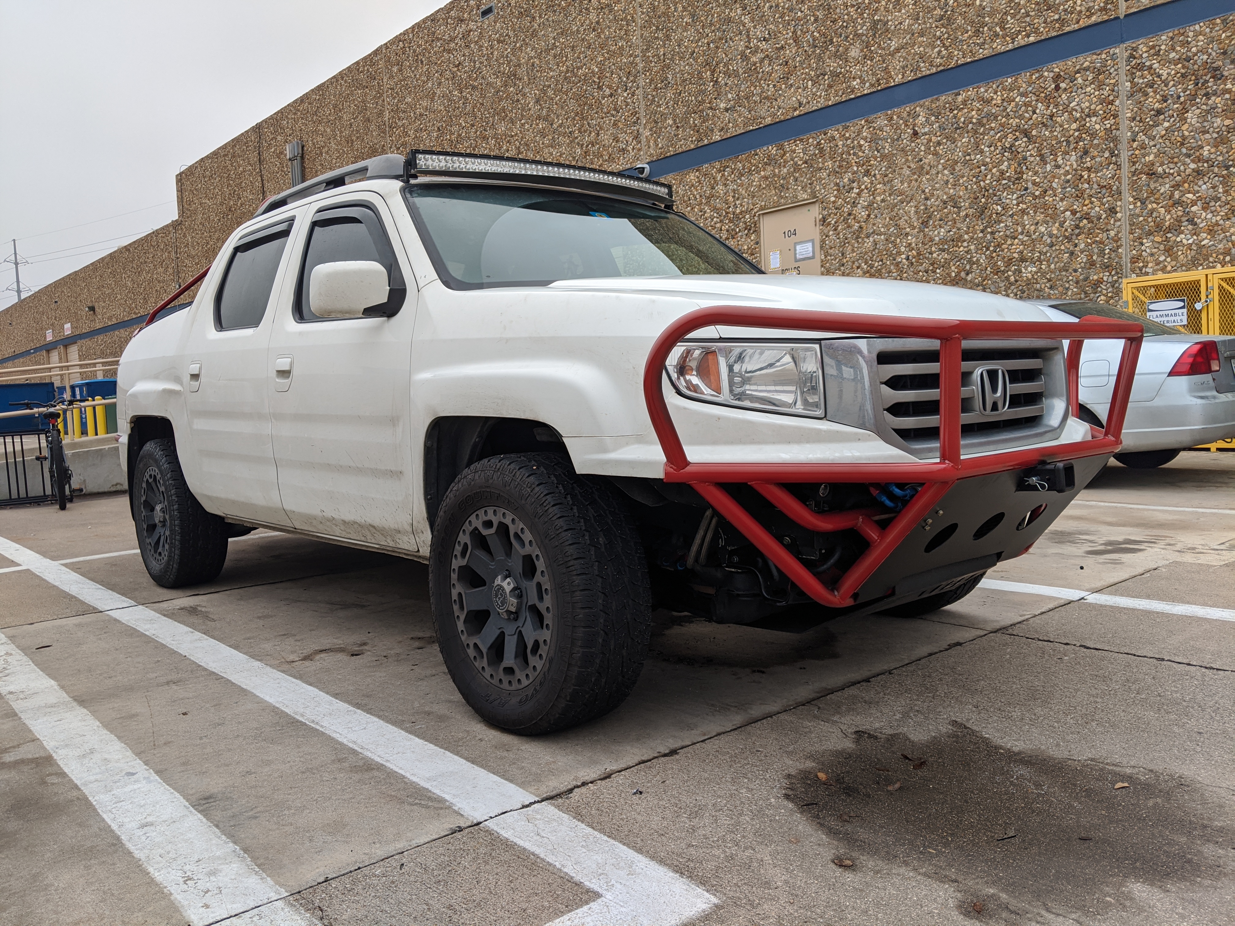 Modded Ridgeline Custom 2007 Honda Ridgeline Bumper Honda Ridgeline (2006–2014)