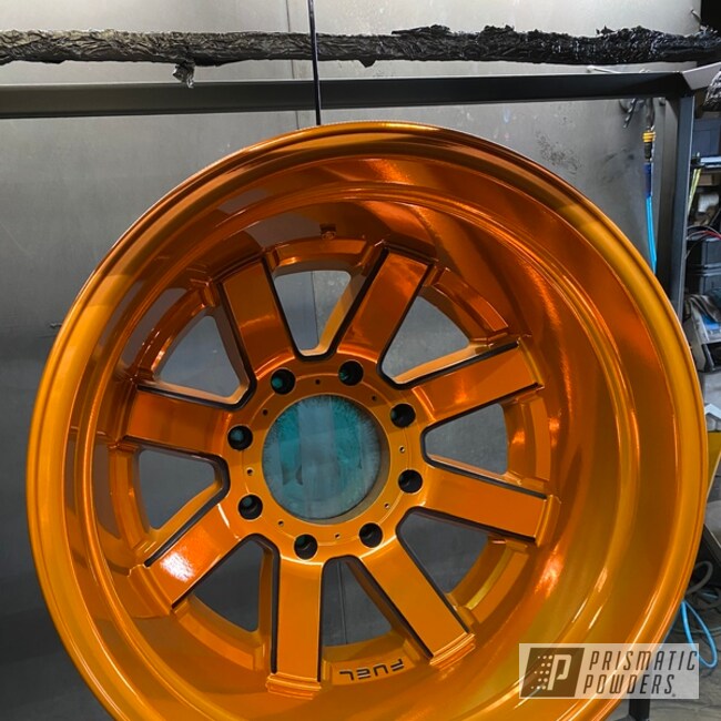 Powder Coated Custom Fuel Wheels In Pps-2291, Uss-1522 And Uss-4482