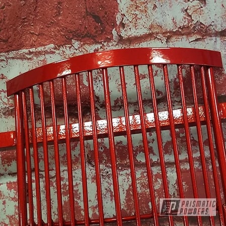 Powder Coating: Automotive,Illusion Powder Coating,Clear Vision PPS-2974,Bumpers,Race Car,Illusion Red PMS-4515,Racing,Illusion Red,Midget Car racing