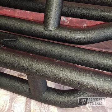 Powder Coated Textured Black Running Boards