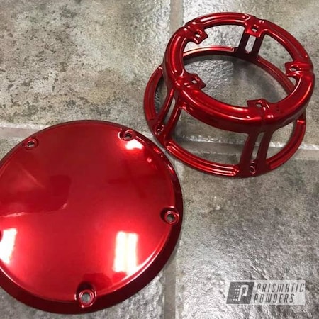 Powder Coating: Clear Vision PPS-2974,SUPER CHROME USS-4482,LOLLYPOP RED UPS-1506,Automotive,Custom Parts