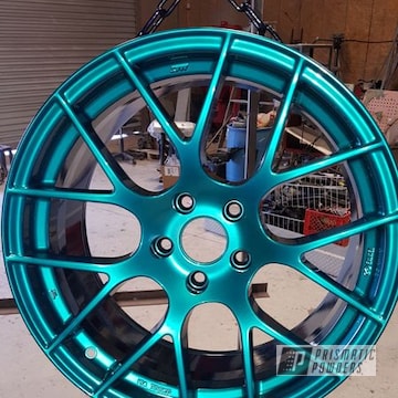 Powder Coated 20 Inch Wheels In Ppb-4727 And Upb-1848