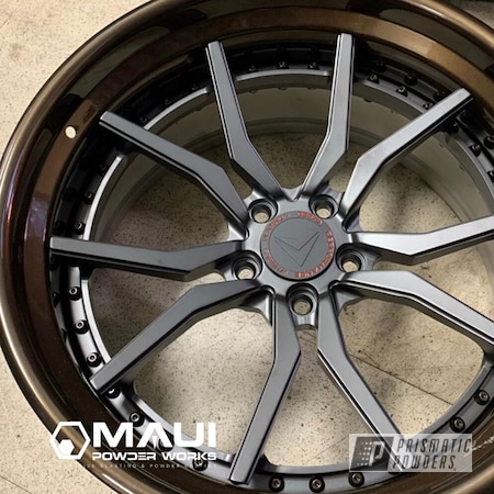 Powder Coating: 3 Piece,Performance,FORGED CHARCOAL UMB-6578,Platinum Design,Clear Vision PPS-2974,Bronze Chrome PMB-4124,Red,with,Two Tone Wheels,2 Tone Wheels,Accent