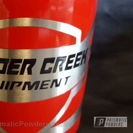 Powder Coating: Ink Black PSS-0106,Miscellaneous,Custom 2 Coats,Custom Cup with Logo,RAL 3003 Ruby Red
