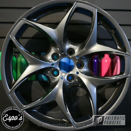 Powder Coating: Wheels,Clear Vision PPS-2974,Speedway Grey PMB-4911