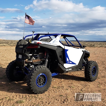 Powder Coating: Xppro,Polaris,RZR,Rollcage,Clear Vision PPS-2974,Illusion Blueberry PMB-6908,Automotive