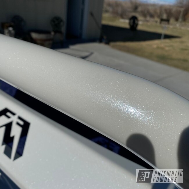 Powder Coated Ford F250 Bumper In Pps-2974, Ppb-5939 And Pss-0408