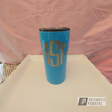 Powder Coated Custom Tumbler In Pps-2974 And Pss-4009