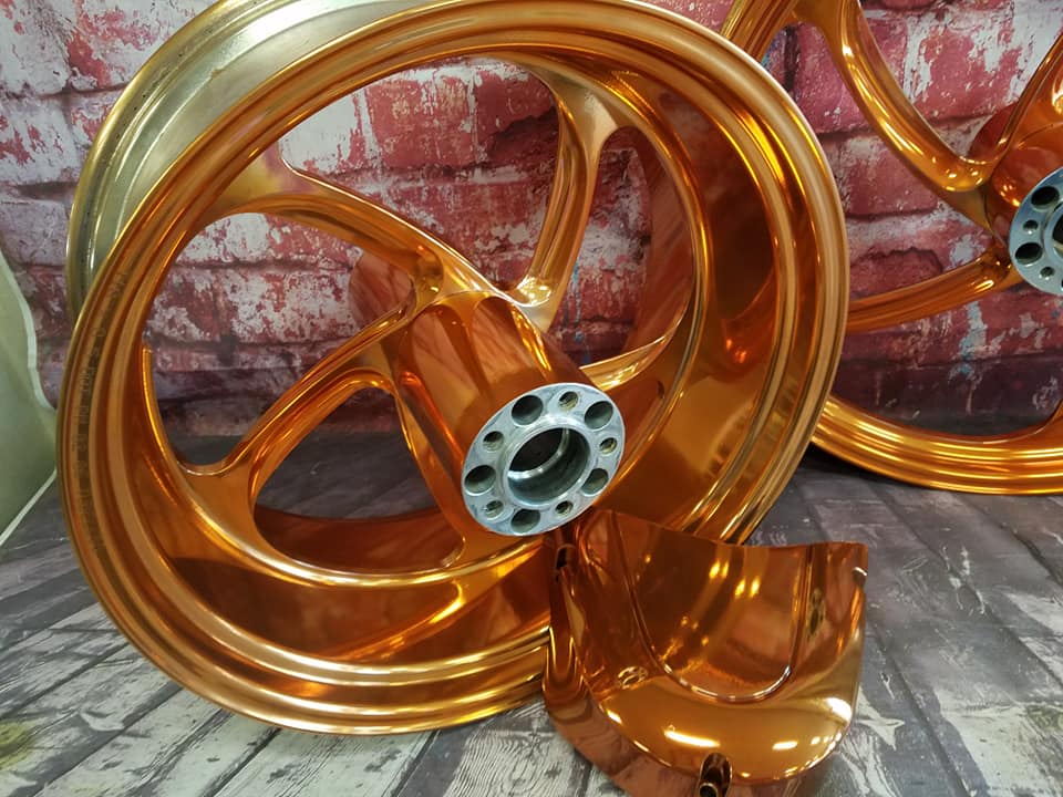 Harley Davidson Parts in Trans Copper II and Super Chrome | Prismatic ...