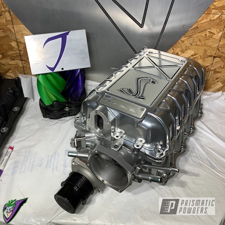 Powder Coating: Automotive,Clear Vision PPS-2974,Ford Supercharger,Super Chrome,SUPER CHROME USS-4482,Clear Vision,Eaton Supercharger,gt500,Car Parts,Ford,Supercharger