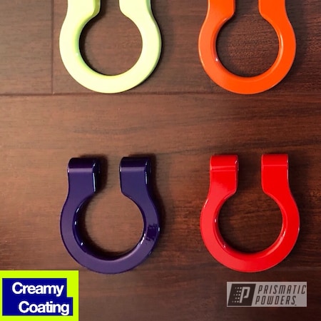 Powder Coating: Illusion Purple PSB-4629,Automotive,Clear Vision PPS-2974,Stone Black PSS-1168,Tow Hooks,Flame Red PSS-5082,Bubba PSS-3042,Neon Yellow PSS-1104,Flag Orange PSS-5337,Tow Hook