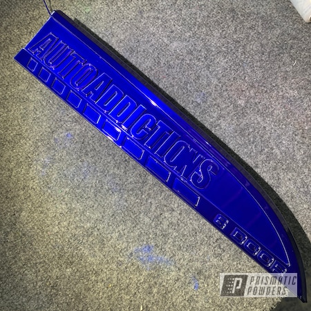 Powder Coating: Intense Blue PPB-4474,Differential Cover,Powder Coated F350 Lift  and Bumpers,Automotive