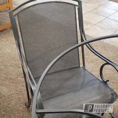 Powder Coating: Patio Chairs,Patio Furniture,Custom Mix,Outdoor Furniture,PEWTER STONE UTB-1398,Metal Chairs