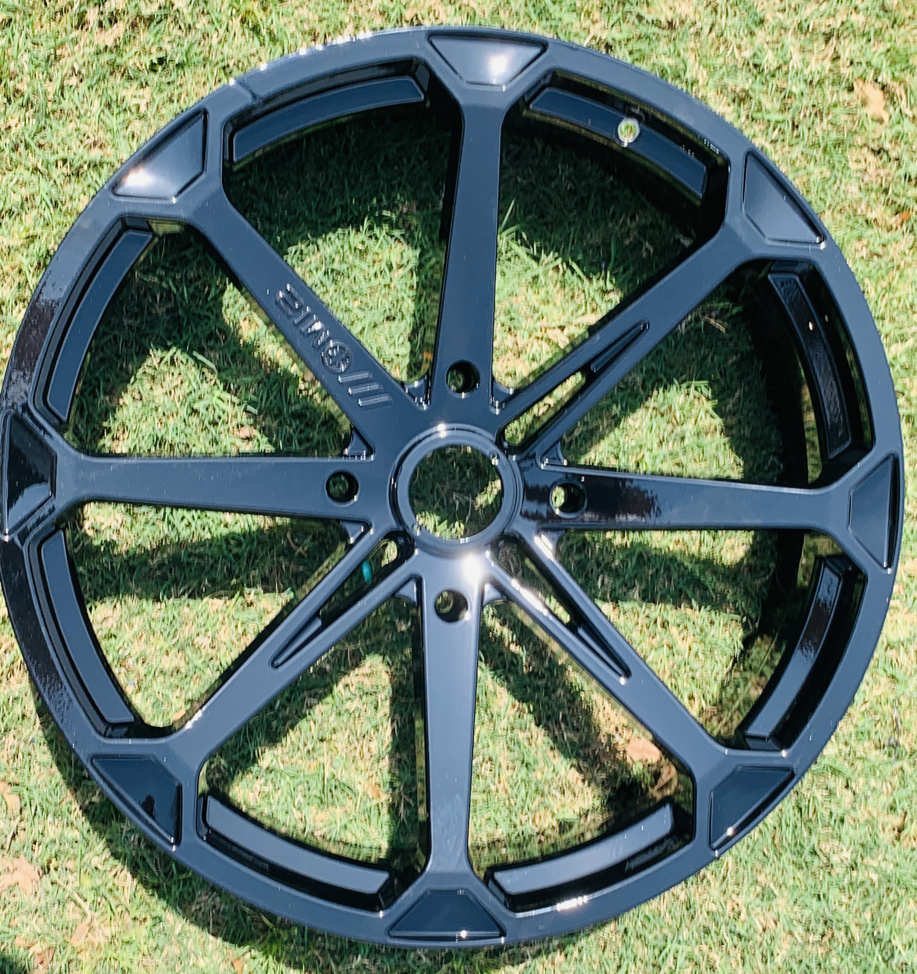 Custom Polaris RZR Suspension and Wheels coated in New Teal, Ink Black ...