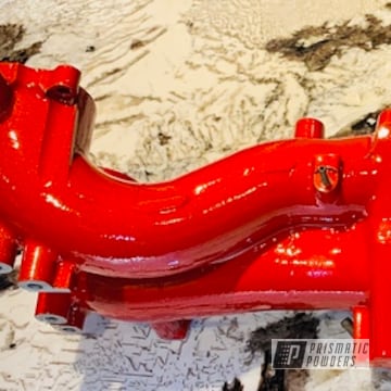 Powder Coated Subaru Intake In Pms-4515 And Pps-2974