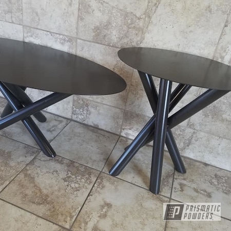 Powder Coating: Custom Furniture,Texas Bronze PSB-5339,Table Base,Furniture