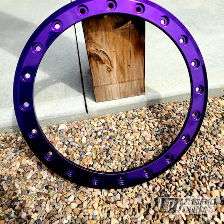 Powder Coating: Wheel Faces,Clear Vision PPS-2974,Illusion Purple PSB-4629,Automotive